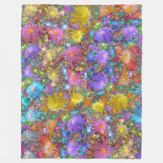 Apo Blume Power Blanket Fleecedecke (Vorderseite)