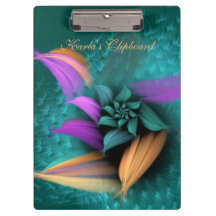 Apo-Blumen-Klemmbrett