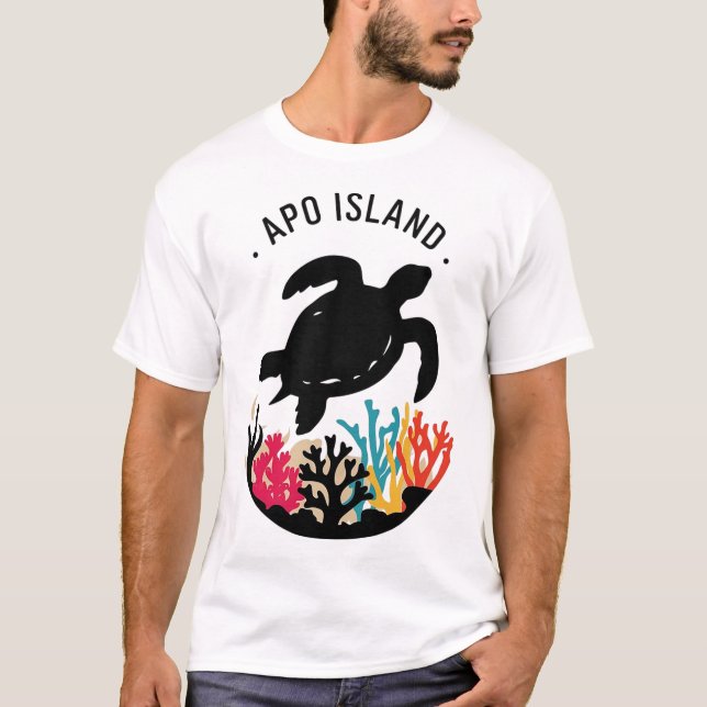 Apo Island T-Shirt (Vorderseite)