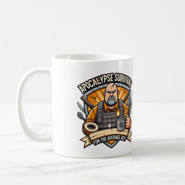 Apocalypse Survivante Café Mug (Gauche)