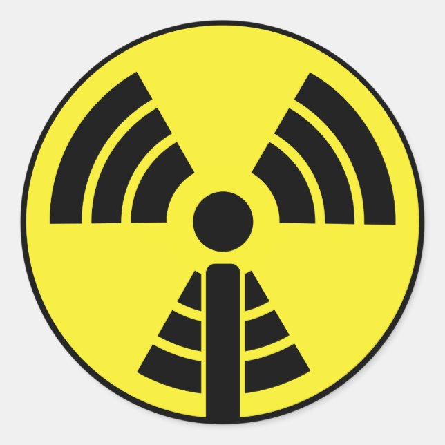 Apodcastalypse Aufkleber! Runder Aufkleber (Vorderseite)