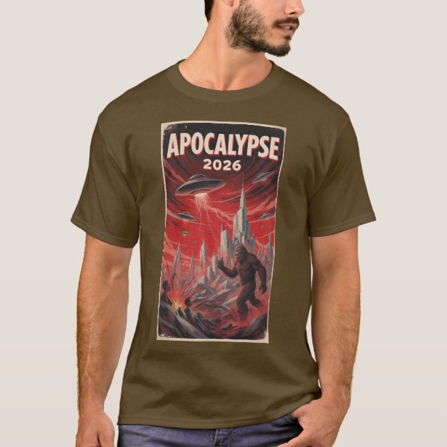APOKALYPSE 2026 T-Shirt (Vorderseite)