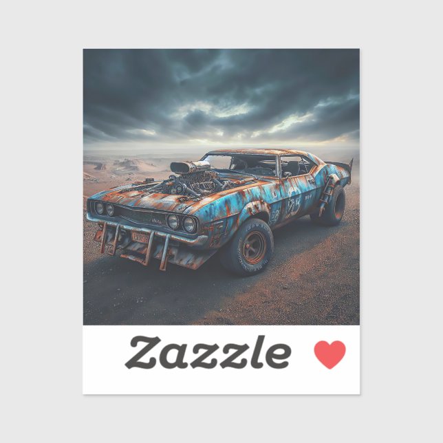 Apokalypse Classic Chevy Camaro Aufkleber (Blatt)