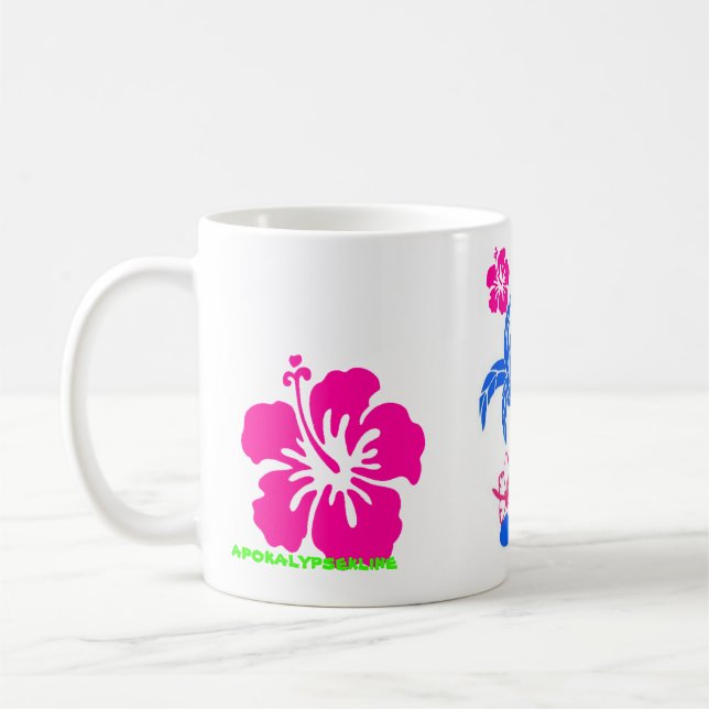 apokalypse Hawaii Kaffeetasse (Links)