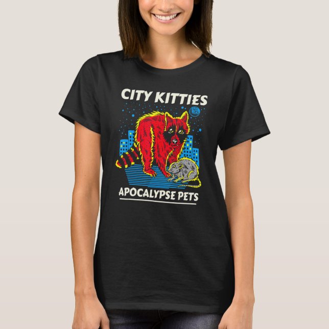 Apokalypse Kätzchen T-Shirt (Vorderseite)