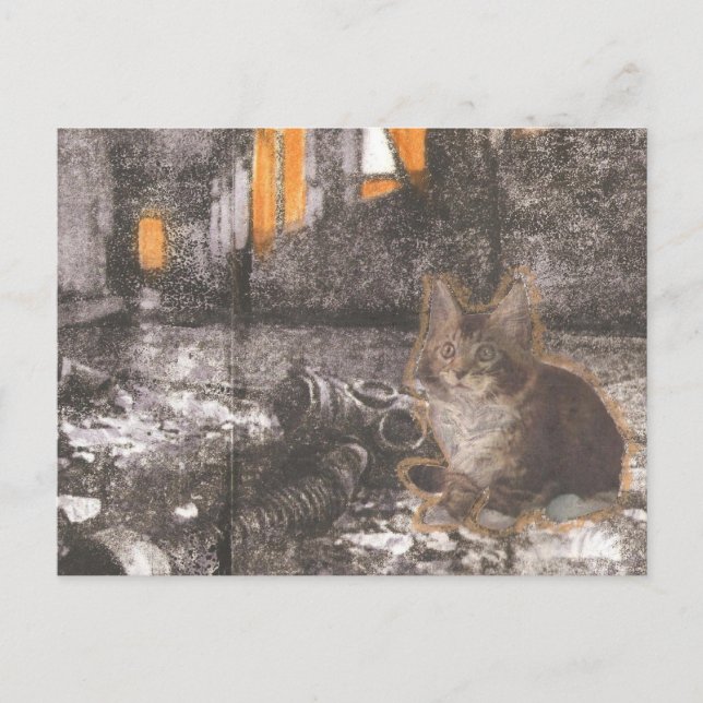 Apokalypse Kitty Postkarte (Vorderseite)