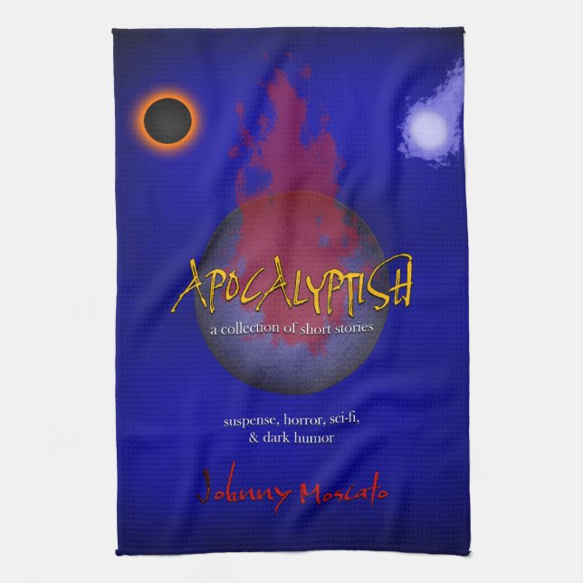 Apokalypse-Küchenhandtuch Geschirrtuch (Vertikal)