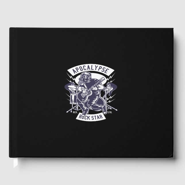 Apokalypse Rockstar Gästebuch (Vorderseite)