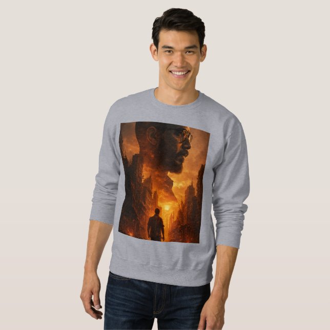 Apokalyptische Kinematikposten, für Männer Sweatshirt (Vorne ganz)
