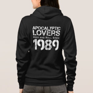 Apokalyptische Liebhaber (W) Seit 1989 Zipper hood Hoodie