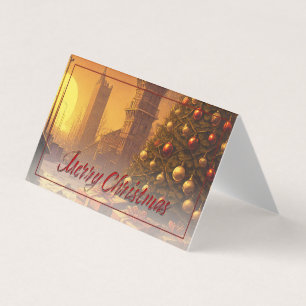 Apokalyptische Weihnachtsmotif, mit Geschenken