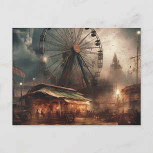 apokalyptischer Zirkus Postkarte