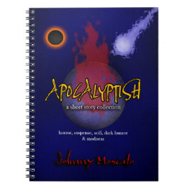 Apokalyptisches Buchcover Notizblock