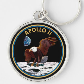Apollo-11-Abzeichen Schlüsselanhänger