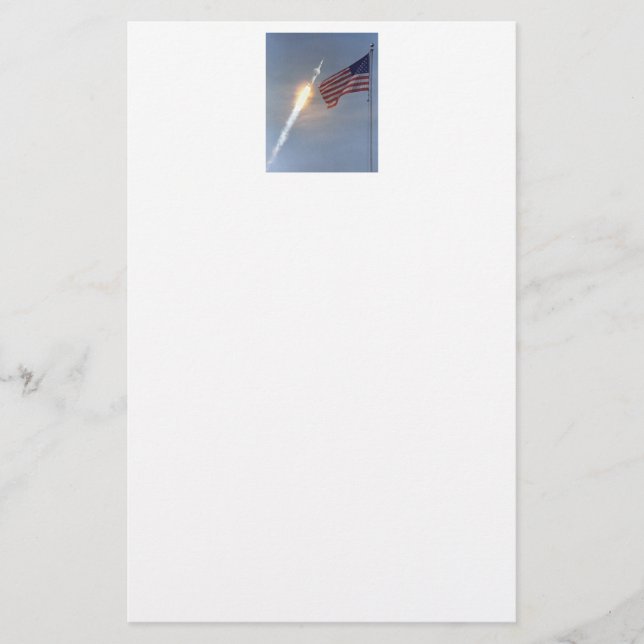 Apollo 11 briefpapier (Vorderseite)