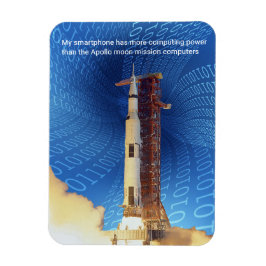 Apollo 11 Computing Power Magnet