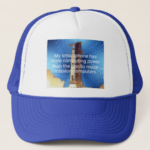 Apollo 11 Computing Power Truckerkappe