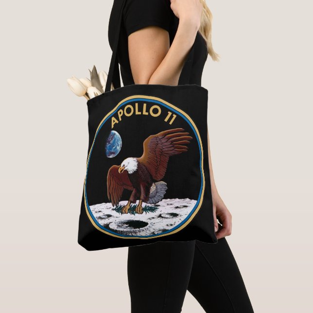 Apollo 11-Insignien Tasche (Von Nahem)