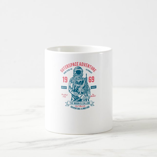 Apollo 11 kaffeetasse (Mittel)