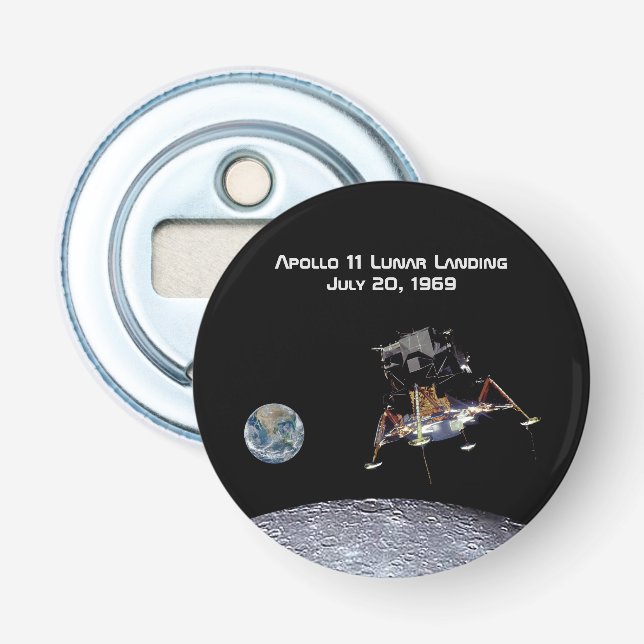 Apollo 11 Lunar Landing Flaschenöffner (Vorderseite)