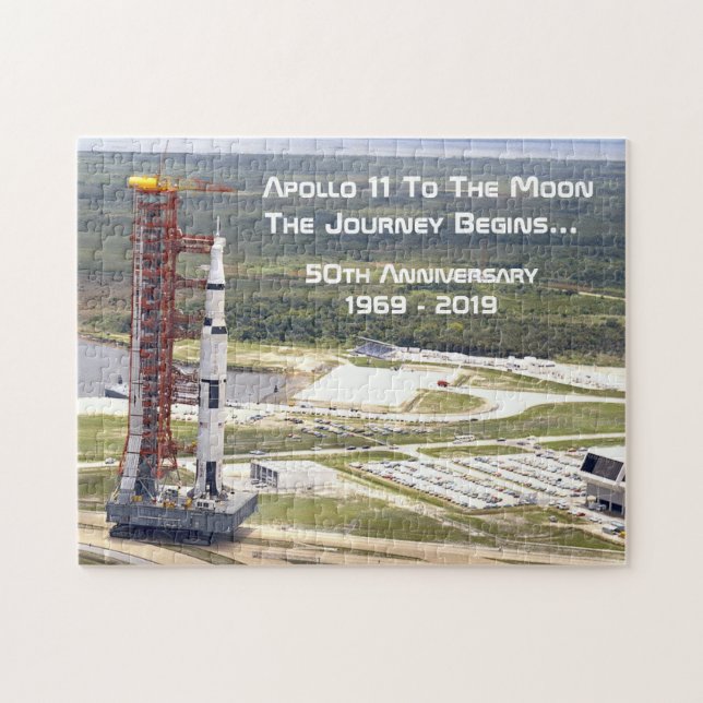 Apollo 11 Mission zum Mondjubiläum (Horizontal)