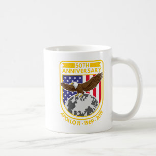 Apollo 11 Mondlandung 50. Jubiläumsnovelty Kaffeetasse
