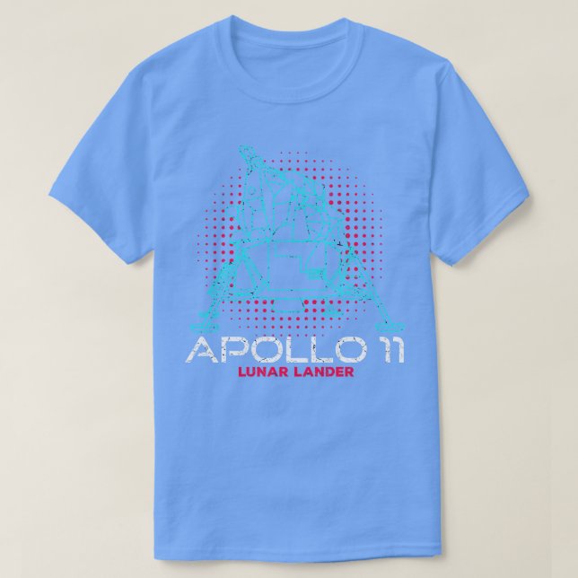 Apollo 11 Moon Lander 1 T-Shirt (Design vorne)