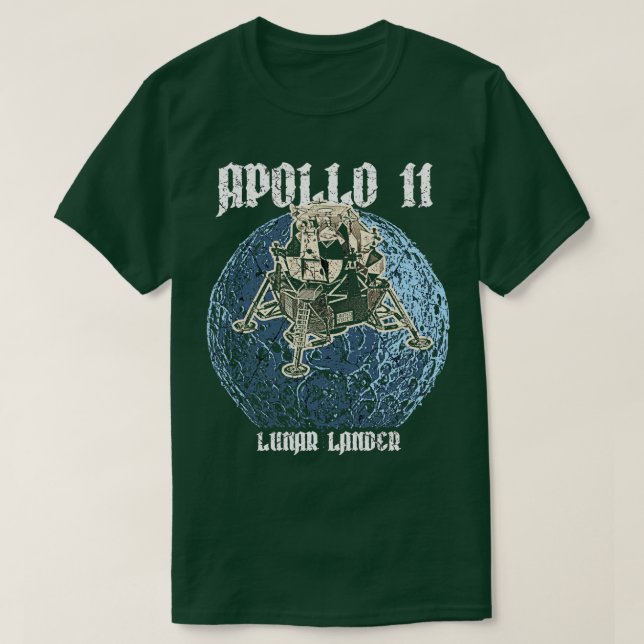 Apollo 11 Moon Lander 8 T-Shirt (Design vorne)