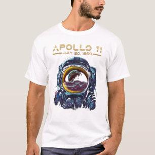Apollo 11 NASA Raumfahrtflugzeugdesign T-Shirt