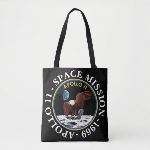 Apollo 11 Raumfahrt-Mission 1969 Insignien Tasche