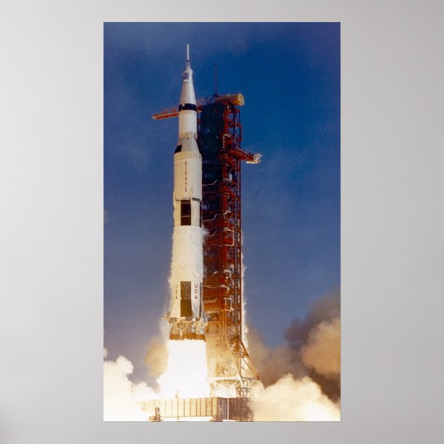 Apollo 11 Start Poster (Vorne)