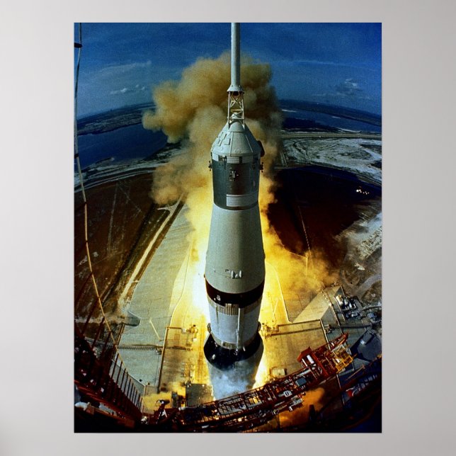 Apollo 11 Start Poster (Vorne)