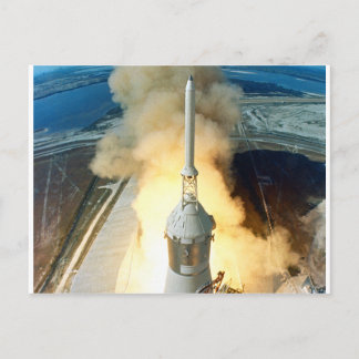 Apollo 11 Start Postkarte