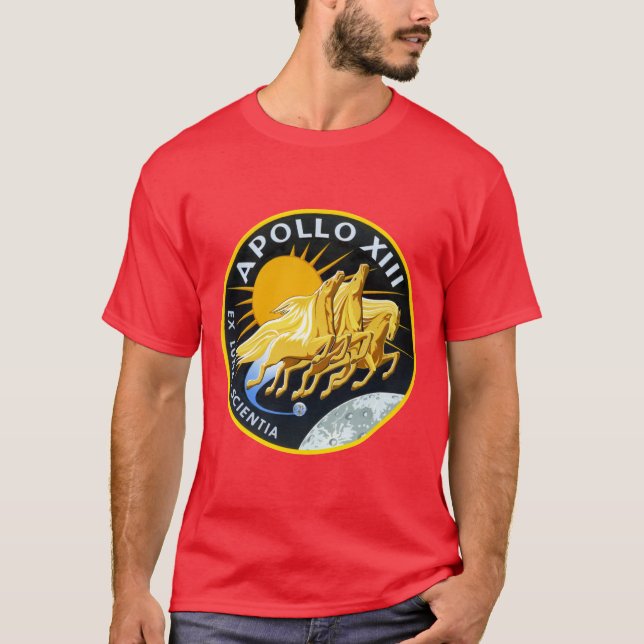 Apollo 13-Insignien T-Shirt (Vorderseite)