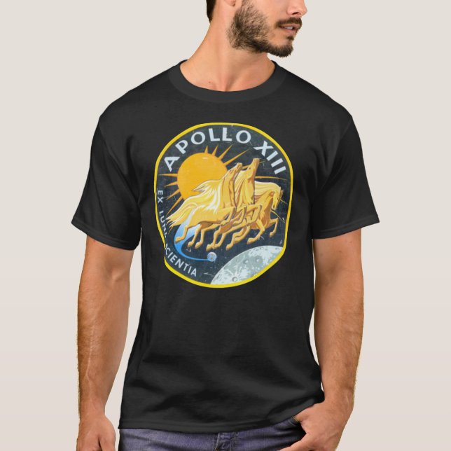 Apollo 13 Vitage Logo, Nasa   T-Shirt (Vorderseite)