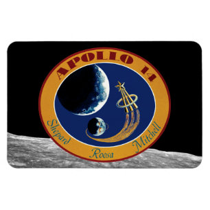 Apollo 14 NASA-Missionsabzeichen-Logo Magnet