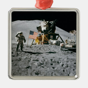 Apollo 15 Mondmodul Mondlandung 1971 Nasa Ornament Aus Metall