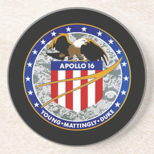 Apollo 16 getränkeuntersetzer