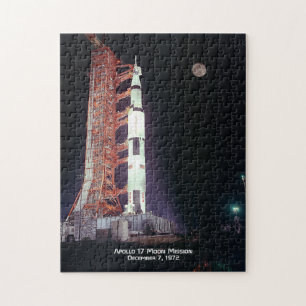 Apollo 17 Moon Mission Poster