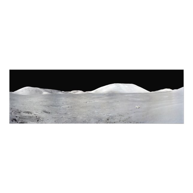 Apollo 17 Panorama Fotodruck (Vorne)