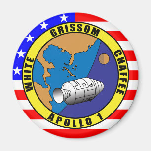 Apollo 1 magnet