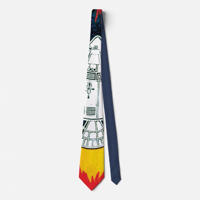 Apollo 7 Patch Logo für die Mission der NASA Krawatte (Vorderseite)
