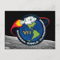 Apollo 7 Patch Logo für die Mission der NASA
