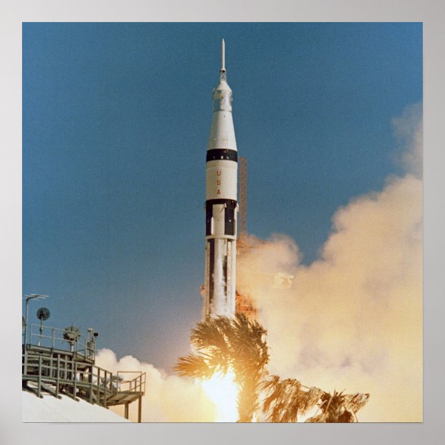 Apollo 7 Start Poster (Vorne)