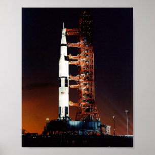 Apollo 8 auf der Startseite Poster