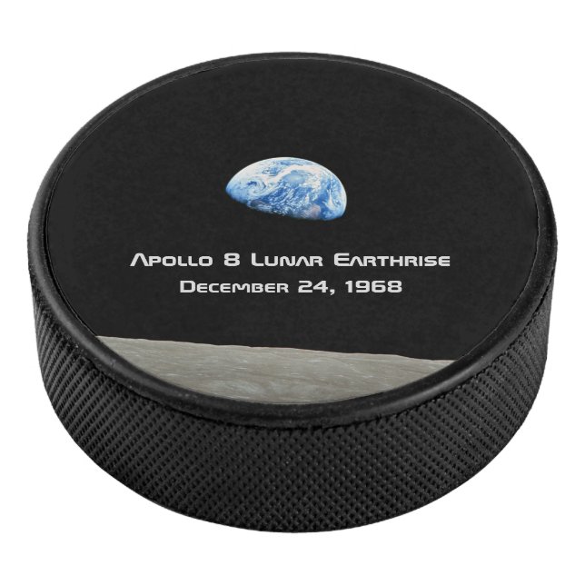 Apollo 8 Lunar Erdung 50 Jahre Jubiläum Eishockey Puck (3/4)