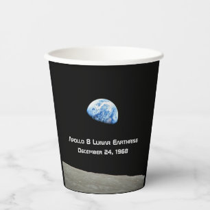 Apollo 8 Lunar Erdung 50 Jahre Jubiläum Pappbecher