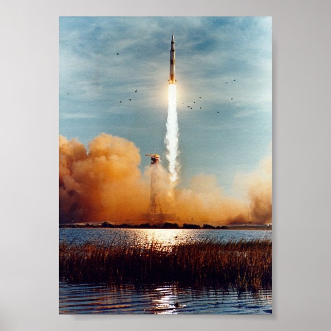 Apollo 8 Start Poster (Vorne)