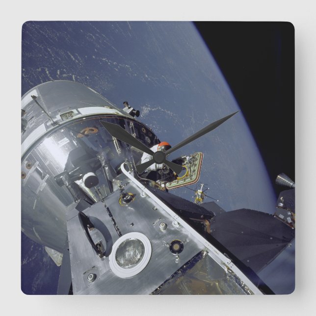 Apollo 9 (Gumdrop trifft Spider) Uhr (Vorderseite)