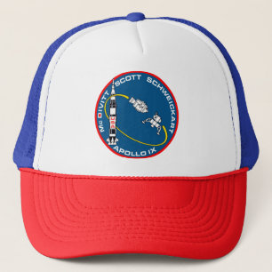 Apollo 9 Mission Patch Truckerkappe